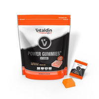 Produktbild von Vitaldin Sport Power Gummies BCAA Fruchtgummis Orange Vegan ohne Zusatzstoffe 30 Stück