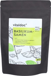 Vitaldoc BIO Basilikum-Samen glutenfrei vegan laktosefrei – Bild 1 von 3