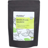 Produktbild von Vitaldoc BIO Basilikum-Samen glutenfrei vegan laktosefrei