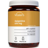 Produktbild von Vitaler's Apigenin 100 mg Kapseln, 60 Stück, vegan