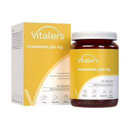 Vitaler's Artemisinin 500 mg Kapseln, 60 Stück, vegan, ohne Zusatzstoffe – Bild 1 von 2