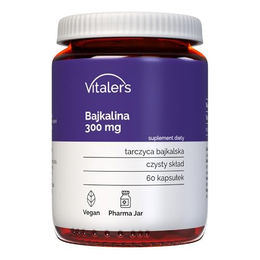 Vitaler's Baicalin 300 mg Kapseln, 60 Stück, vegan, ohne Zusatzstoffe – Bild 1 von 5