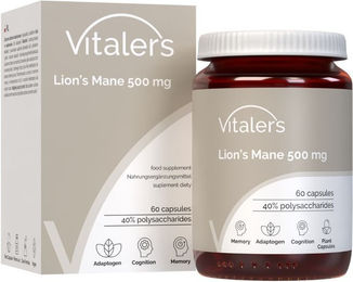 Vitaler’s Löwenmähne 500 mg Kapseln – Bild 1 von 2
