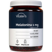 Produktbild von Vitaler's Melatonin 1 mg Tabletten 240 Stück
