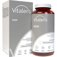 Produktbild von Vitaler's MSM Organischer Schwefel 1000 mg Kapseln vegan für Sportler 120 Stück