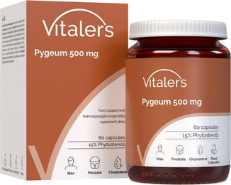 Vitaler's Pygeum 500 mg Kapseln, 60 Stück, vegan – Bild 1 von 5