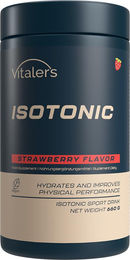 Vitaler's Sport Isotonisch Elektrolytpulver Erdbeere – mit Taurin, Magnesium und B-Vitaminen – 660 g – Vegan und ohne Zusatzstoffe – Bild 1 von 3