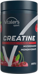 Vitaler's Sport Kreatin Monohydrat Pulver Kirsche vegan und zuckerfrei 500 g – Bild 1 von 2