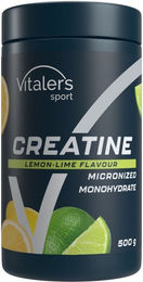 Vitaler's Sport Kreatin Monohydrat Pulver Zitrone-Limette 500 g vegan und zuckerfrei – Bild 1 von 2