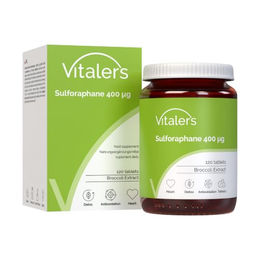 Vitaler's Sulforaphan 400 µg Tabletten, 120 Stück, vegan, ohne Zusatzstoffe – Bild 1 von 5