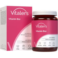 Produktbild von Vitaler's Vitamin B12 100 µg Tabletten vegan für Senioren