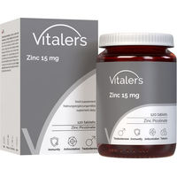 Produktbild von Vitaler’s Zink Picolinat 15 mg Tabletten für Erwachsene 120 Stück