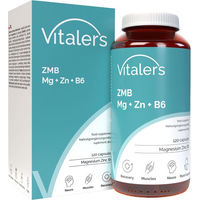 Produktbild von Vitaler’s ZMB Magnesium 240 mg Zink 15 mg Vitamin B6 6 mg Kapseln vegan für Erwachsene 120 Stück