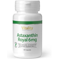 Produktbild von Vitality Nutritionals Astaxanthin Royal Kapseln 1000 mg 60 Stück