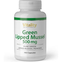 Produktbild von Vitality Nutritionals Grünlippmuschel Kapseln laktosefrei