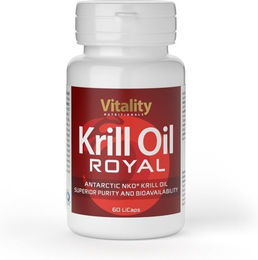 Vitality Nutritionals Krill Öl Royal Kapseln ohne Gelatine und Zusatzstoffe – Bild 1 von 1