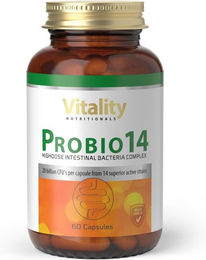 Vitality Nutritionals Probio14 Probiotikum 14 Stämme 60 Kapseln – Bild 1 von 1