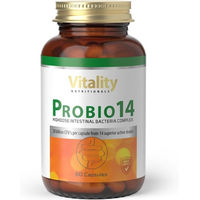 Produktbild von Vitality Nutritionals Probio14 Probiotikum 14 Stämme 60 Kapseln