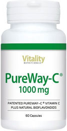 Vitality Nutritionals PureWay Vitamin C 1000 mg Ester-C Kapseln 60 Stück – Bild 1 von 1