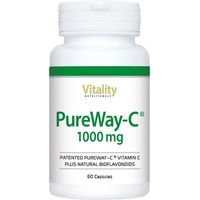 Produktbild von Vitality Nutritionals PureWay Vitamin C 1000 mg Ester-C Kapseln 60 Stück