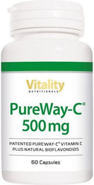 Vitality Nutritionals PureWay Vitamin C Ester-C 500 mg 60 Kapseln – Bild 1 von 1