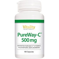 Produktbild von Vitality Nutritionals PureWay Vitamin C Ester-C 500 mg 60 Kapseln