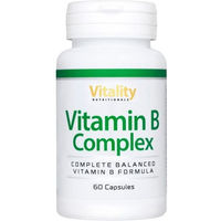 Produktbild von Vitality Nutritionals Vitamin B Complex 60 Kapseln