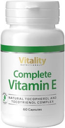 Vitality Nutritionals Vitamin E Kapseln vegan – Bild 1 von 1