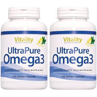 Produktbild von Vitality UltraPure Omega 3 Kapseln 1400 mg