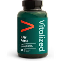 Produktbild von Vitalized NAD+ Prime Niacin Kapseln vegan für Erwachsene 30 Stück