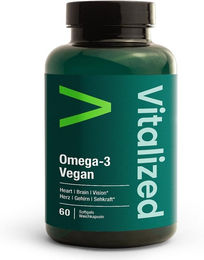 Vitalized Omega-3 Vegan 900 mg Weichkapseln 60 Stück – Bild 1 von 1