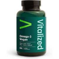 Produktbild von Vitalized Omega-3 Vegan 900 mg Weichkapseln 60 Stück