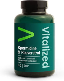 Vitalized Spermidin und Resveratrol Kapseln mit Kräuter-Komplex vegan – Bild 1 von 2