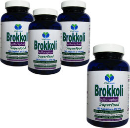 VitalLeben Brokkoli Kapseln mit Sulforaphan und Indol-3-Carbinol ohne Zusatzstoffe 720 Stück – Bild 1 von 7