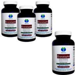 VitalLeben Granatapfel 720 Kapseln ohne Zusatzstoffe – Bild 1 von 3