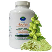 Produktbild von VitalLeben Hopfen Hopfenblüten Kapseln 360 Stück vegan glutenfrei laktosefrei ohne Zusatzstoffe