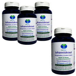 VitalLeben Johanniskraut Kapseln mit 720 mg Hypericin ohne Zusatzstoffe – Bild 1 von 2