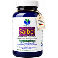 Produktbild von VitalLeben Salbei Kapseln ohne Zusatzstoffe 180 Stück