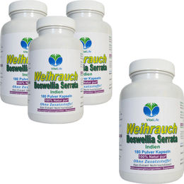 VitalLife Boswellia Weihrauch 720 Kapseln vegetarisch glutenfrei laktosefrei ohne Zusatzstoffe 100 Stück – Bild 1 von 1