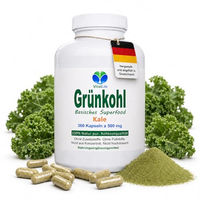 Produktbild von VitalLife Grünkohl Kapseln Superfood mit Sulforaphan und Lutein 360 Stück ohne Zusatzstoffe