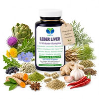 Produktbild von VitalLife Leber Liver Bitterstoffe und Bitterkräuter Komplex mit 16 Kräutern, 180 Kapseln, laktosefrei, glutenfrei und ohne Zusatzstoffe