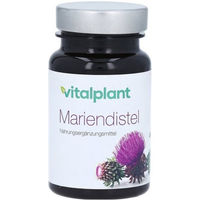 Produktbild von Vitalplant Mariendistel Extrakt 300 mg Kapseln 60 Stück