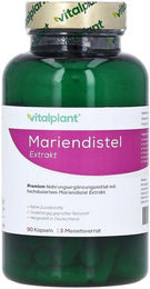 Vitalplant Mariendistel Extrakt 300 mg Kapseln 90 Stück – Bild 1 von 1