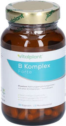 Vitalplant Vitamin B Komplex Forte Kapseln vegan – Bild 1 von 2