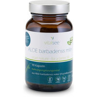 Produktbild von Vitalsee Aloe barbadensis miller Extrakt Kapseln vegan glutenfrei laktosefrei 90 Stück