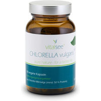 Produktbild von Vitalsee Chlorella vulgaris Kapseln vegan glutenfrei laktosefrei