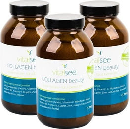 Vitalsee COLLAGEN beauty Pulver glutenfrei laktosefrei ohne Zusatzstoffe – Bild 1 von 3