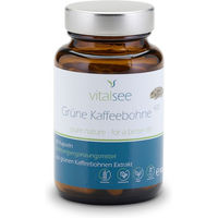Produktbild von Vitalsee Grüne Kaffeebohne Kapseln vegan glutenfrei laktosefrei