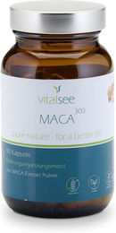 Vitalsee MACA 300 Extrakt – 90 vegane Kapseln – hochkonzentriert – glutenfrei und laktosefrei – Bild 1 von 2