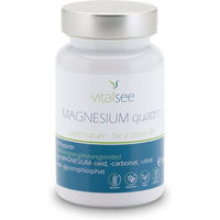 Produktbild von Vitalsee MAGNESIUM quattro Magnesium Komplex Kapseln vegan glutenfrei laktosefrei